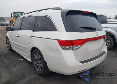2014 Honda Odyssey Touring/Touring Elite from USA, damaged, VIN 5FNRL5H94EB084010